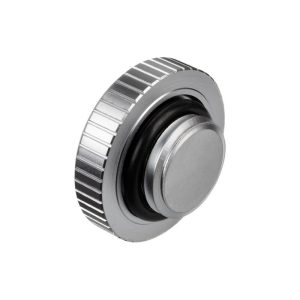 EK-Quantum Torque Plug w/Badge - Satin Titanium