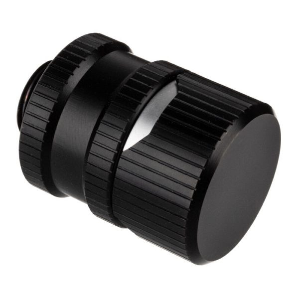 EK Water Blocks EK-Quantum Torque Drain Valve – Black