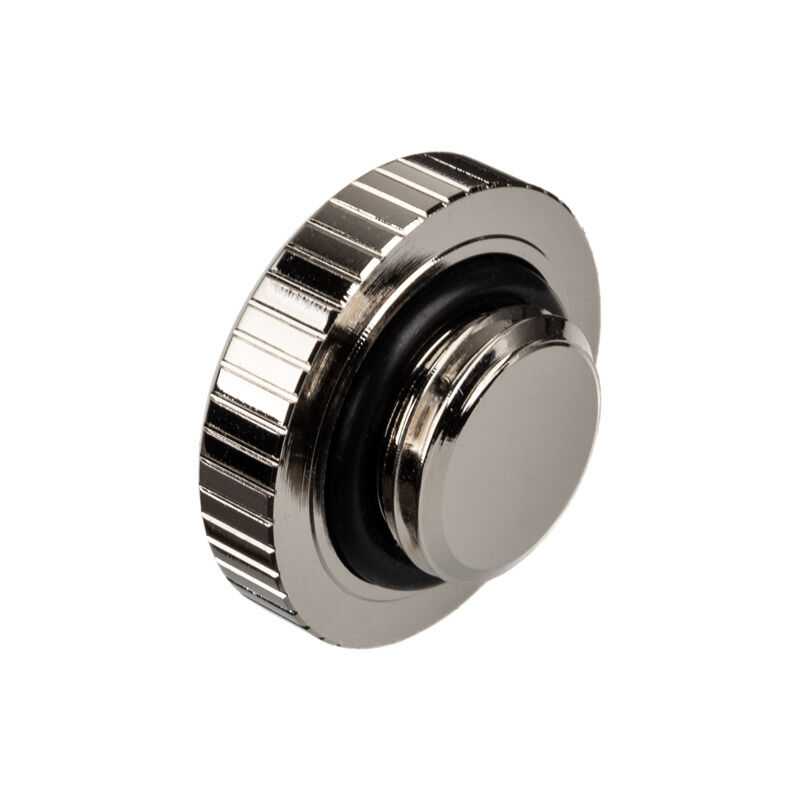 EK-Quantum Torque Plug w/Badge - Nickel