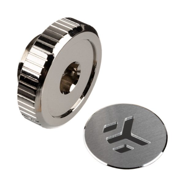 EK-Quantum Torque Plug w/Badge – Nickel