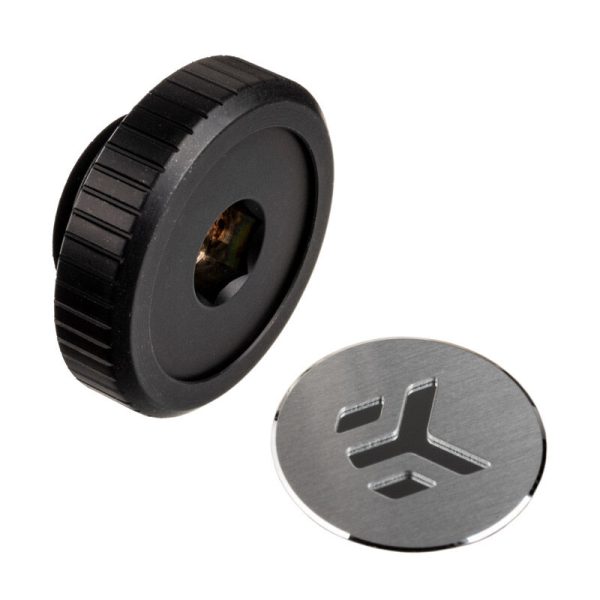 EK-Quantum Torque Plug w/Badge – Black