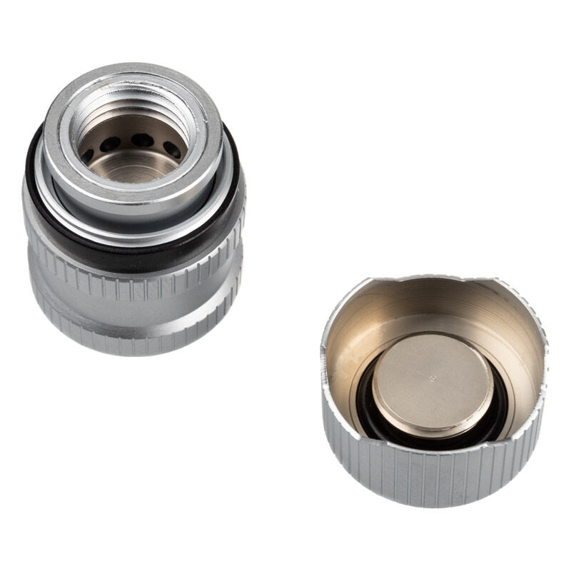 EK Water Blocks EK-Quantum Torque Drain Valve - Satin Titanium