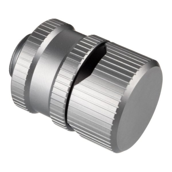 EK Water Blocks EK-Quantum Torque Drain Valve – Satin Titanium