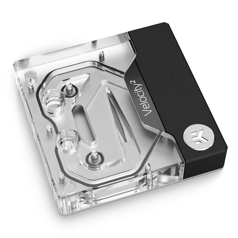 EK-Quantum Velocity2 D-RGB - 1700 Nickel + Plexi