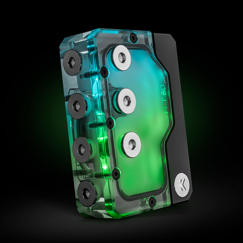 EK-Quantum Kinetic FLT 80 D5/DDC Body D-RGB - Plexi