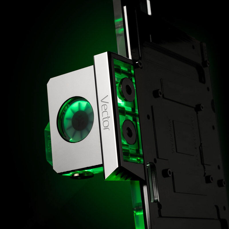 EK-Quantum Vector Terminal Cover - Nickel