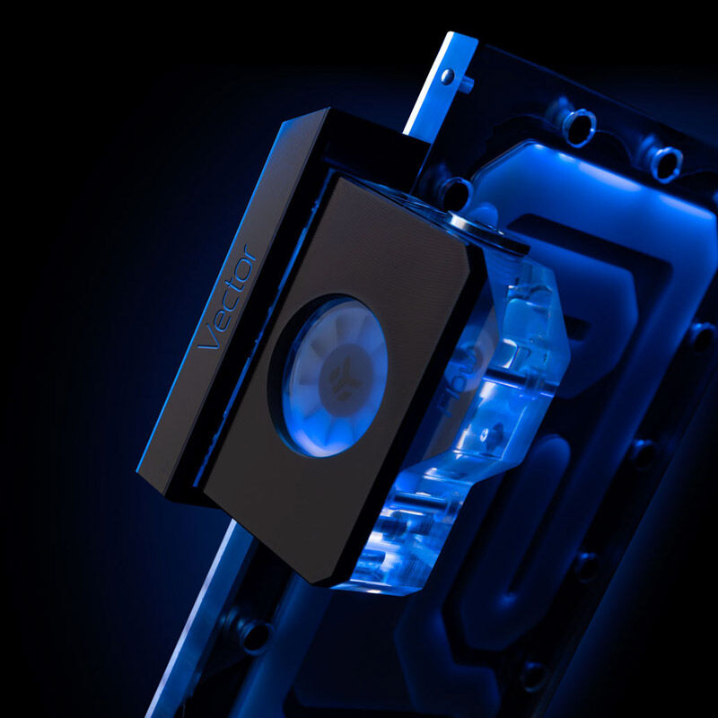 EK-Quantum Vector Terminal Cover - Black