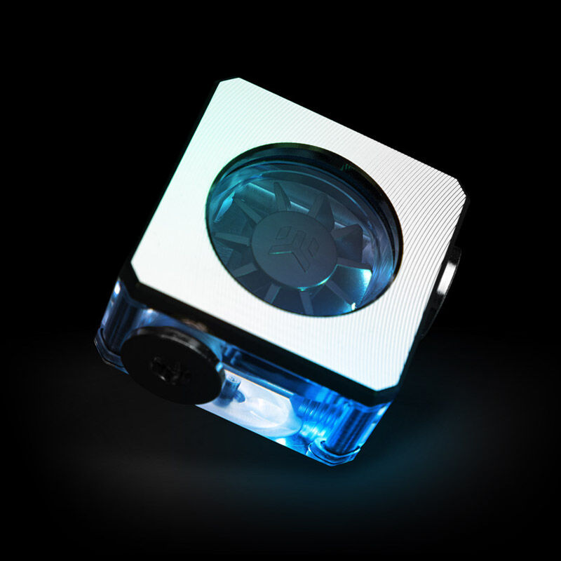 EK-Quantum Flow Indicator D-RGB Nickel