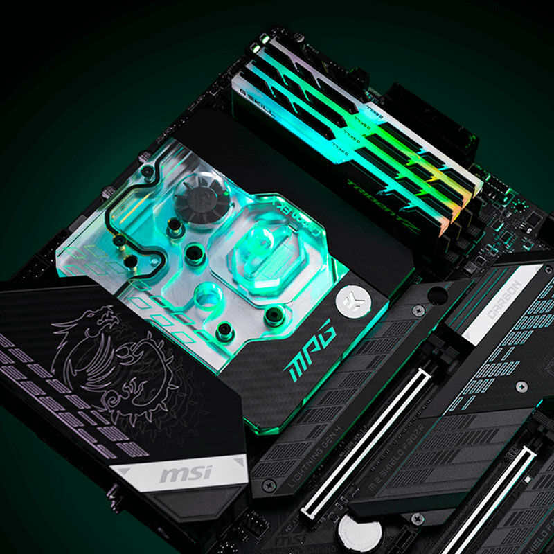 EK-Quantum Momentum MPG Z590 Gaming Carbon - EK X Edition