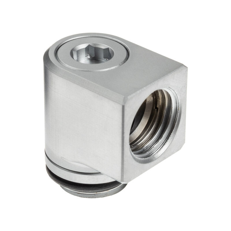 EK-Quantum Torque Micro Rotary 90 - Satin Titanium : image 1