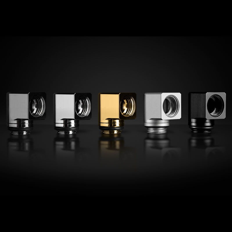 EK-Quantum Torque Micro Rotary 90 - Black
