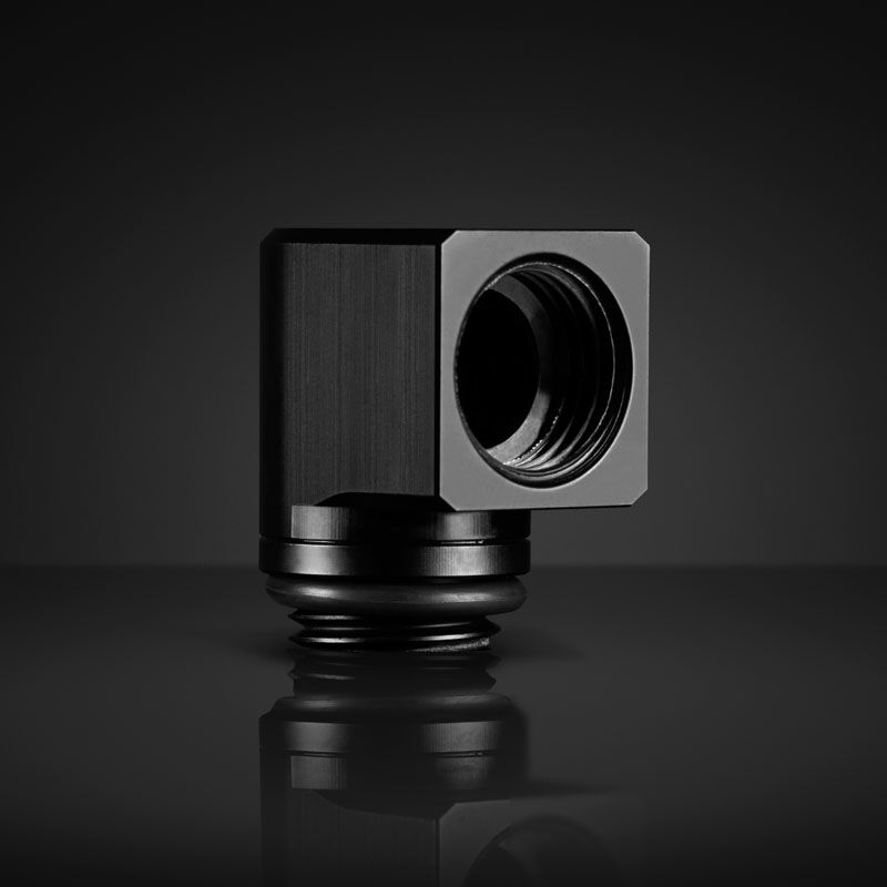 EK-Quantum Torque Micro Rotary 90 - Black