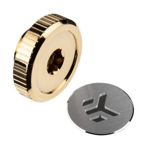 EK-Quantum Torque Plug w/Badge - Gold