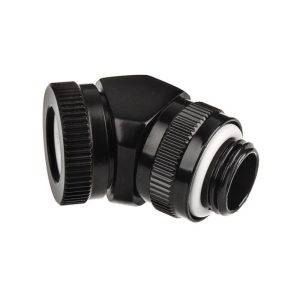 PHANTEKS Rotary Hard Tube Fitting 12mm 45 degrees G1 / 4 - black, rotatable : image 2