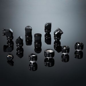 PHANTEKS Rotary Hard Tube Fitting 12mm 45 degrees G1 / 4 - black, rotatable : image 6