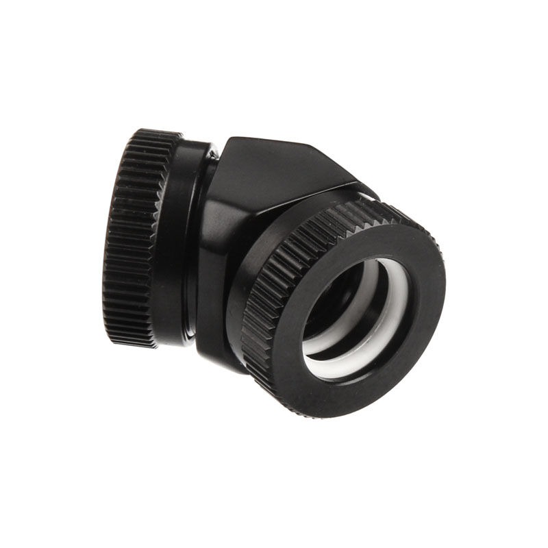 PHANTEKS Hard-Tube Adapter 2x 12mm 45 degrees - black