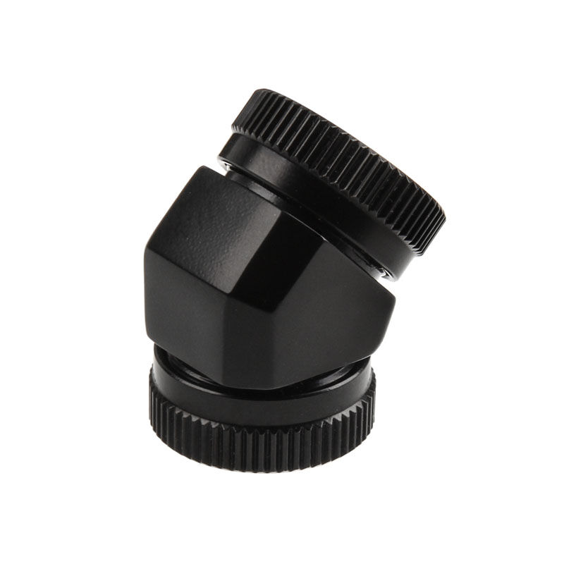 PHANTEKS Hard-Tube Adapter 2x 12mm 45 degrees - black