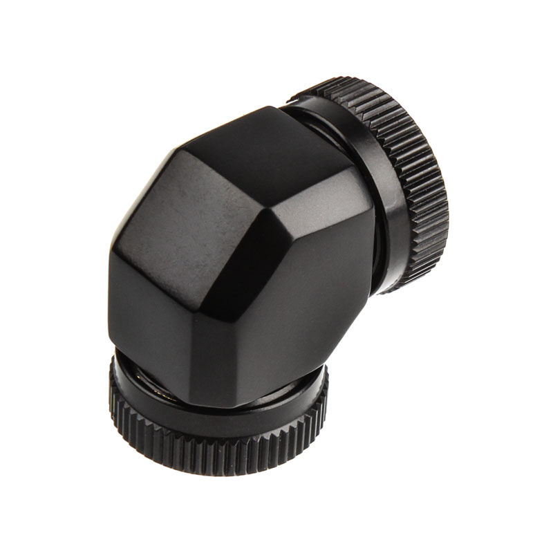 PHANTEKS Hard-Tube Adapter 2x 12mm 90 degrees - black