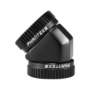 PHANTEKS Glacier Hard Tube Adapter 2x 16mm 45 degrees - black : image 2