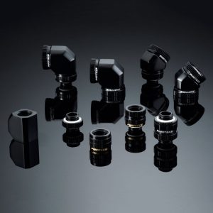 PHANTEKS Glacier Hard Tube Adapter 2x 16mm 45 degrees - black : image 6