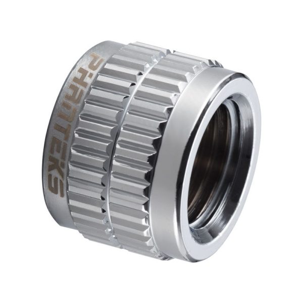 PHANTEKS Glacier F-F Adapter G1/4 – chrome