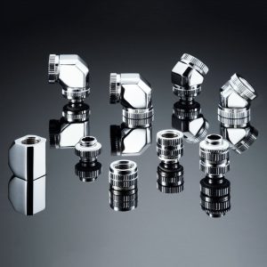 PHANTEKS Glacier M-F Rotary Fitting G1/4 - chrome