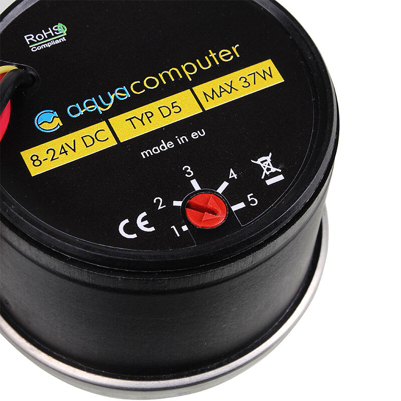Aqua Computer D5 pump with tachometer signal