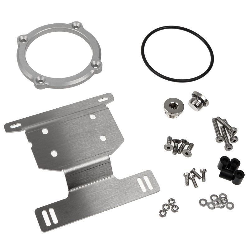 Aqua Computer Pump adapter for D5 pumps, compatible with aqualis base, G1/4