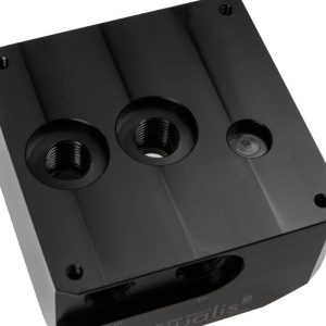 Aqua Computer Pump adapter for D5 pumps, compatible with aqualis base, G1/4