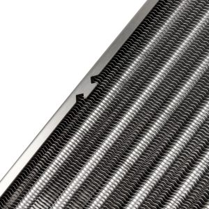Aqua Computer airplex radical 4/280, aluminum fins : image 3