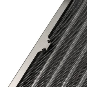 Aqua Computer airplex radical 2/480, aluminum fins