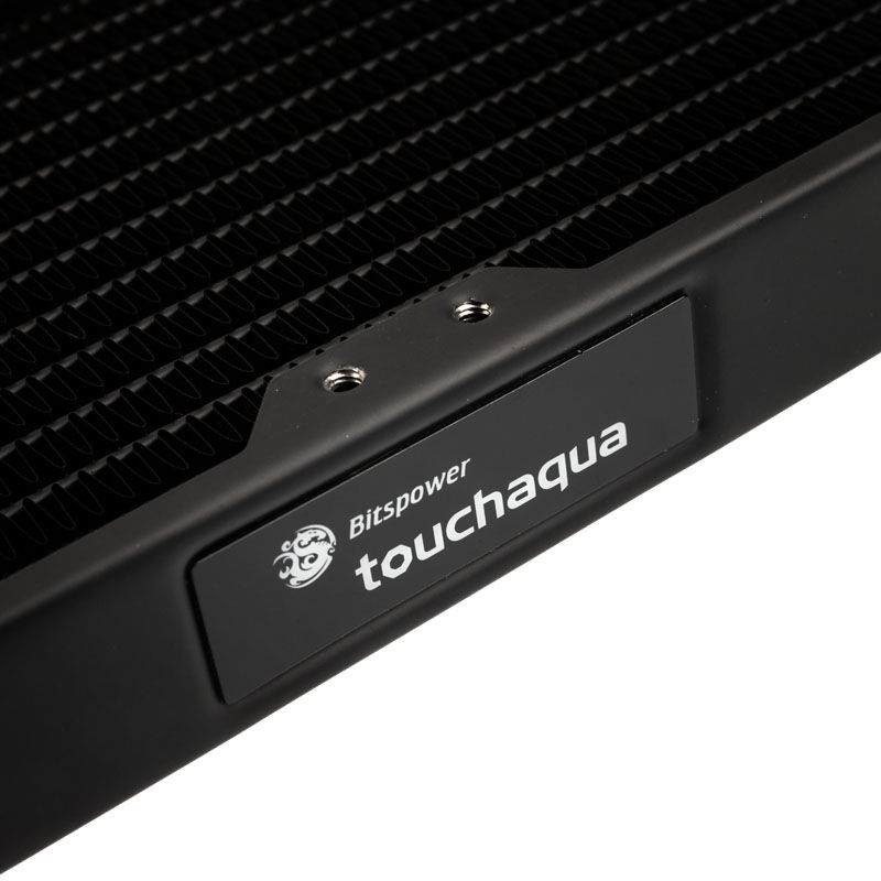 BitsPower Touchaqua radiator Tarasque 240 - 240mm, black