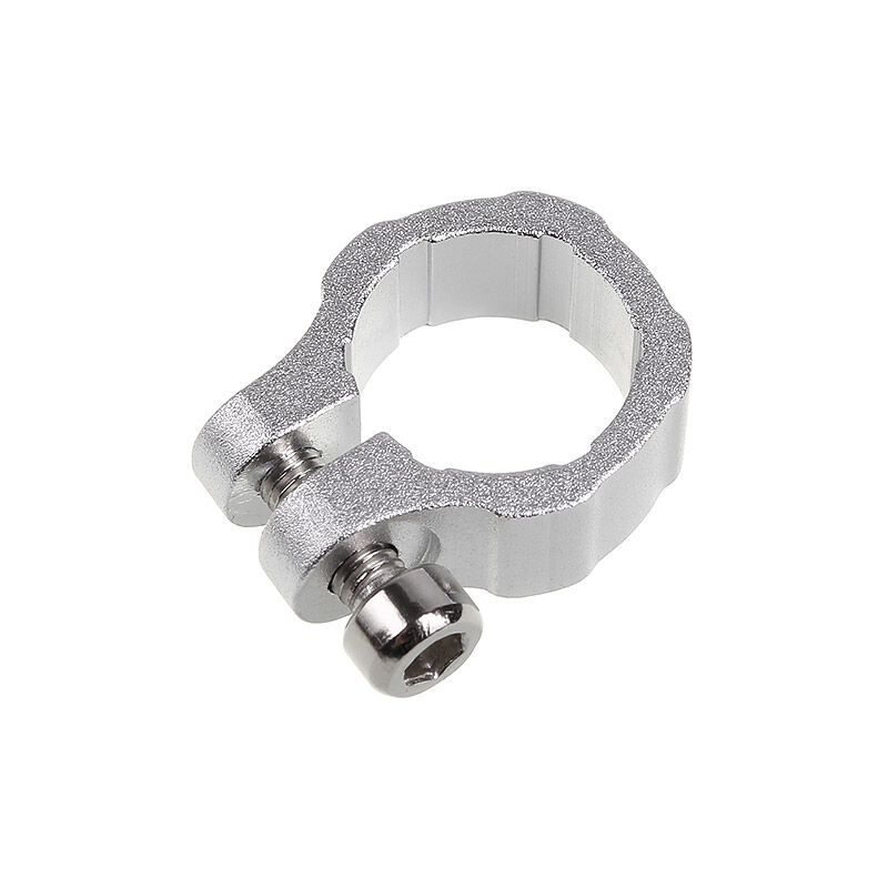 Lamptron 10mm hose clip - Silver : image 1