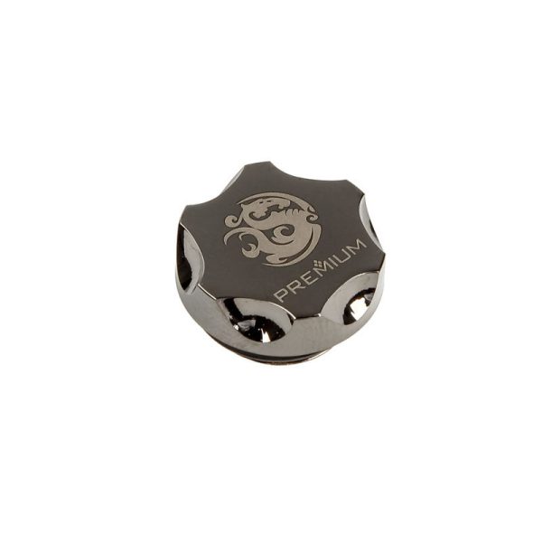 BitsPower Premium sealing plug G1 / 4 Inch – shiny black