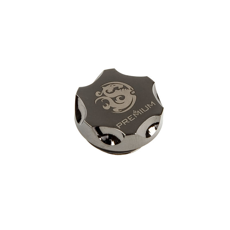 BitsPower Premium sealing plug G1 / 4 Inch - shiny black