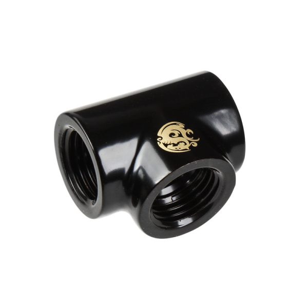 BitsPower T adapter 3x IG1/4 inches – matt black