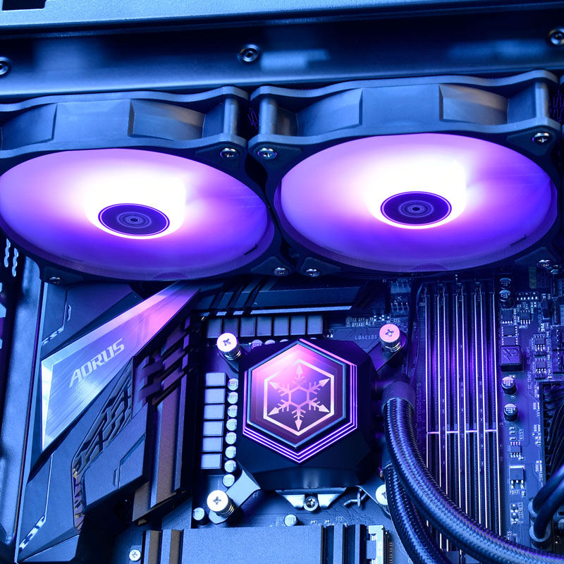 Silverstone Permafrost PF240-ARGB V2, complete water cooling - 240 mm