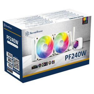 Silverstone Permafrost PF240W-ARGB, V2 Complete water cooling, white - 240 mm