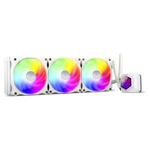 Silverstone Permafrost PF360-ARGB, V2 Complete water cooling, white - 360mm : image 1