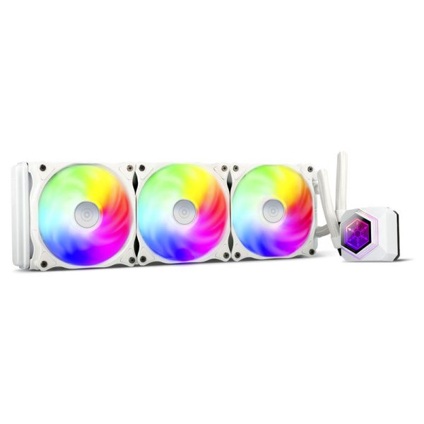 Silverstone Permafrost PF360-ARGB, V2 Complete water cooling, white – 360mm