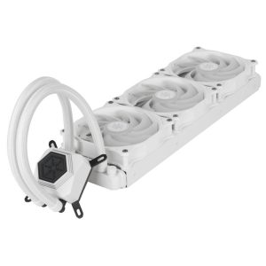 Silverstone Permafrost PF360-ARGB, V2 Complete water cooling, white - 360mm : image 2