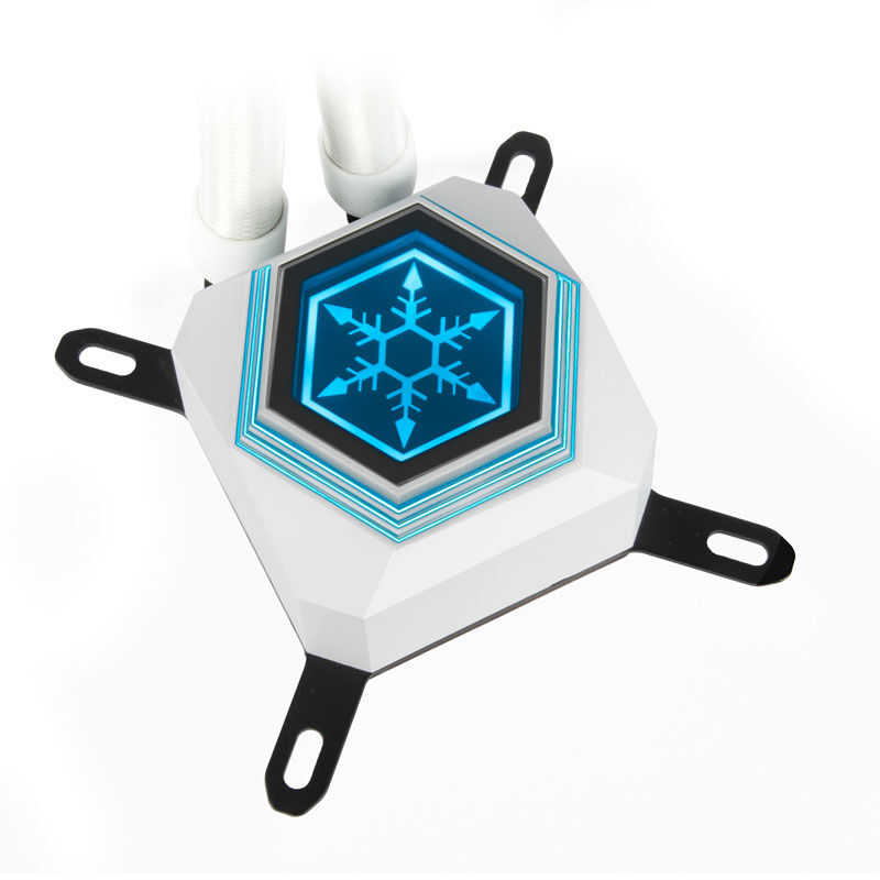 Silverstone Permafrost PF360-ARGB, V2 Complete water cooling, white - 360mm : image 5