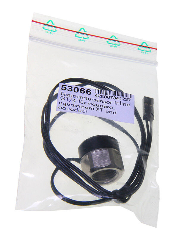 Aqua computer temperature sensor inline G1/4 for aquaero, XT and aquastream aquaduct