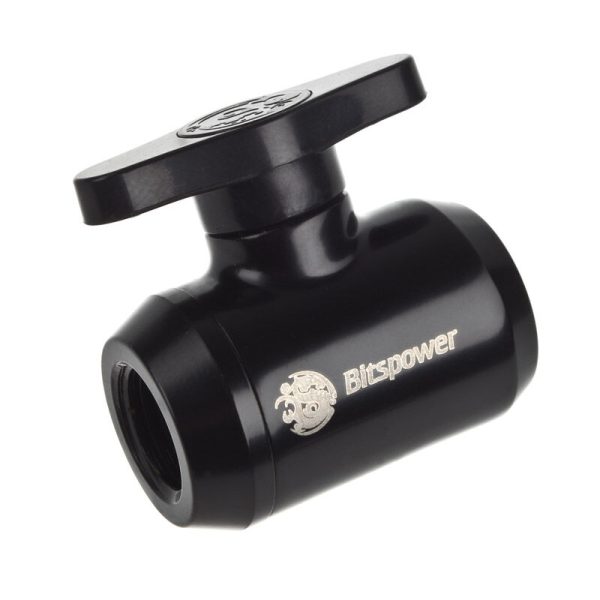 Bitspower Ball Valve 1/4 inch – Matt Black