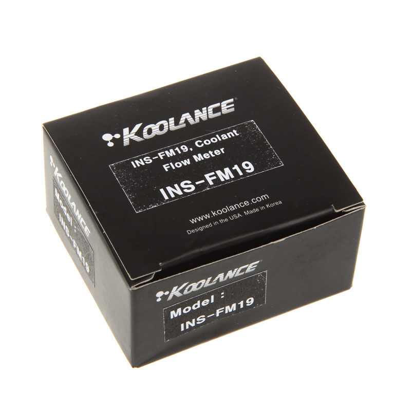Koolance INS-FM19 Flow Sensor Transparent G1/4