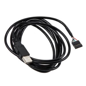 Aqua Computer USB cable A-plug to 5 pin female connector, length 200 cm