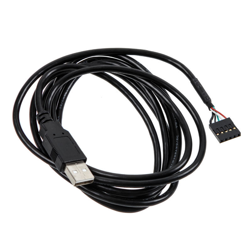 Aqua Computer USB cable A-plug to 5 pin female connector, length 200 cm