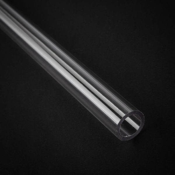 Bitspower None Chamfer PETG Link Tube 16/12mm, 50cm – transparent
