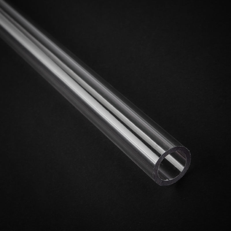Bitspower None Chamfer PETG Link Tube 16/12mm, 50cm - transparent : image 1