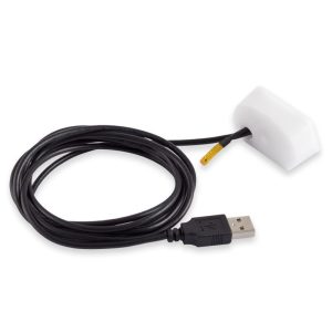 Aquacomputer VISION Glow table top unit with IR receiver and ambient temperature sensor